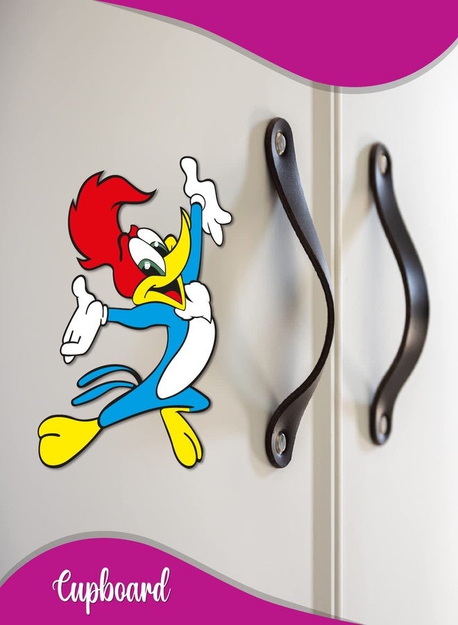 Bhai Please Woodpecker Wooden Fridge Magnet (Pack of 1) | Cartoon Characters, Movie, TV, Comics, Anime | Fridge Decorations | Gift for Friends, Colleagues, Gen Y | Birthday, Return Gift - Image 2